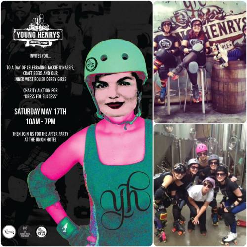 Young Henrys, Inner West Roller Derby League, Jackie Onassis